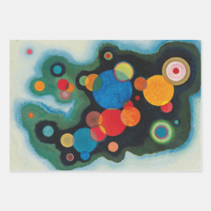 Kandinsky Deepened Impulse Abstracte Oil op Canvas Inpakpapier Vel