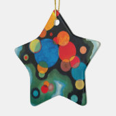 Kandinsky Deepened Impulse Abstracte Oil op Canvas Keramisch Ornament (Links)