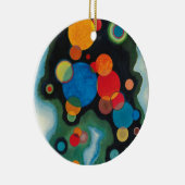 Kandinsky Deepened Impulse Abstracte Oil op Canvas Keramisch Ornament (Rechts)