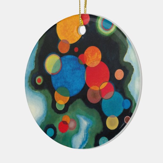 Kandinsky Deepened Impulse Abstracte Oil op Canvas Keramisch Ornament (Links)