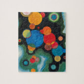 Kandinsky Deepened Impulse Abstracte Oil op Canvas Legpuzzel (Verticaal)