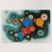 Kandinsky Deepened Impulse Abstracte Oil op Canvas Legpuzzel (Horizontaal)