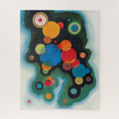 Kandinsky Deepened Impulse Abstracte Oil op Canvas Legpuzzel (Verticaal)
