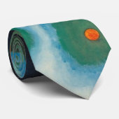 Kandinsky Deepened Impulse Abstracte Oil op Canvas Stropdas (Opgerold)