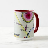 Kandinsky - Delicate Soul Mok (Voorkant rechts)