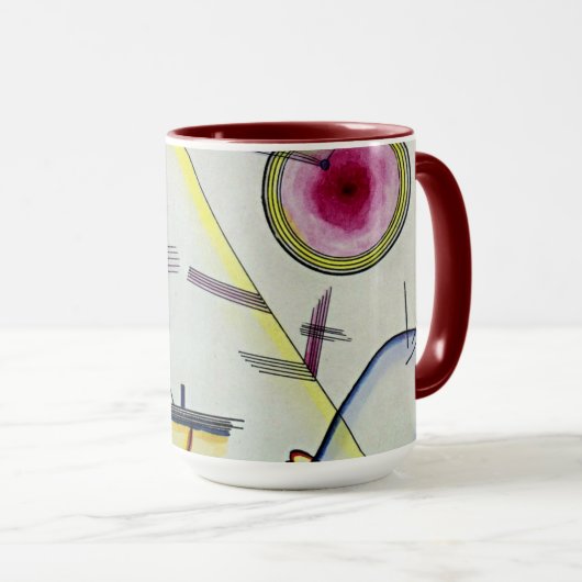 Kandinsky - Delicate Soul Mok (Voorkant rechts)