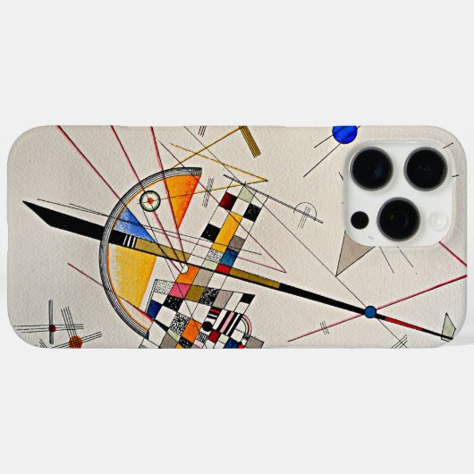 Kandinsky - Delicate spanning Case-Mate iPhone Case (Achterkant (horizontaal))