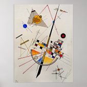 Kandinsky - Delicate spanning Poster (Voorkant)