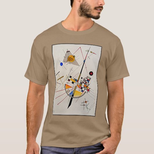 Kandinsky - Delicate spanning T-shirt (Voorkant)