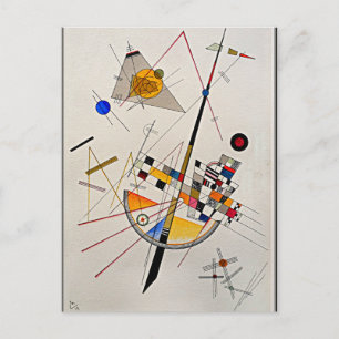 Kandinsky - Delicate Tension Briefkaart