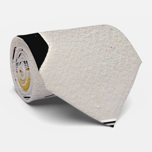 Kandinsky - Delicate Tension, Stropdas (Opgerold)