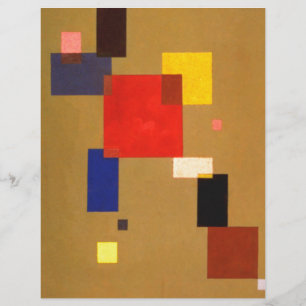Kandinsky Dertien rechthoeken Abstract schilderen