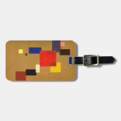 Kandinsky Dertien rechthoeken Abstract schilderen Bagagelabel (Voorkant horizontaal)