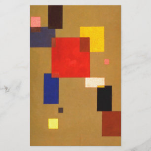 Kandinsky Dertien rechthoeken Abstract schilderen Briefpapier