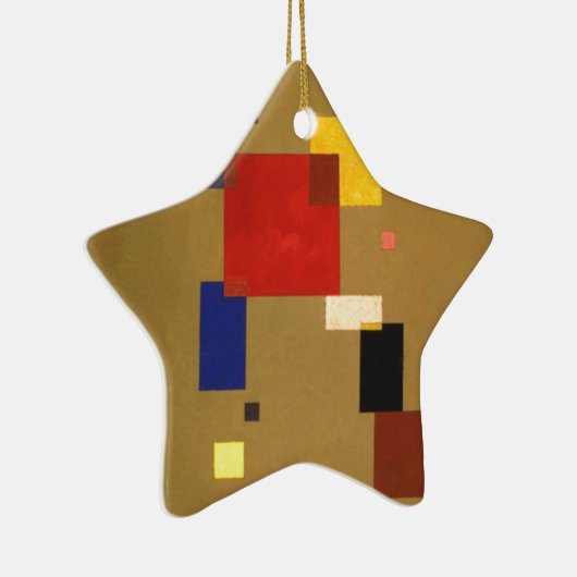 Kandinsky Dertien rechthoeken Abstract schilderen Keramisch Ornament (Rechts)