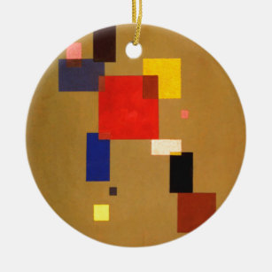 Kandinsky Dertien rechthoeken Abstract schilderen Keramisch Ornament