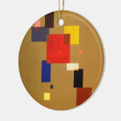 Kandinsky Dertien rechthoeken Abstract schilderen Keramisch Ornament (Links)
