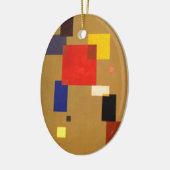 Kandinsky Dertien rechthoeken Abstract schilderen Keramisch Ornament (Links)
