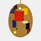 Kandinsky Dertien rechthoeken Abstract schilderen Keramisch Ornament (Voorkant)