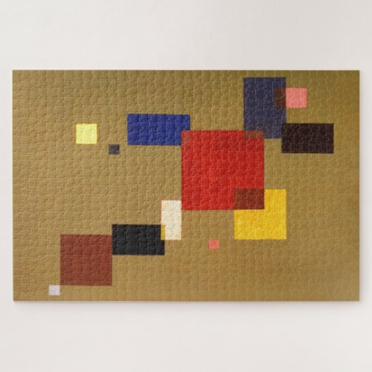 Kandinsky Dertien rechthoeken Abstract schilderen Legpuzzel (Horizontaal)