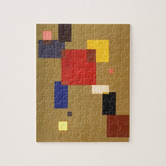 Kandinsky Dertien rechthoeken Abstract schilderen Legpuzzel (Verticaal)