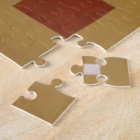 Kandinsky Dertien rechthoeken Abstract schilderen Legpuzzel (Zijkant)