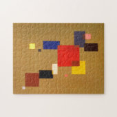 Kandinsky Dertien rechthoeken Abstract schilderen Legpuzzel (Horizontaal)