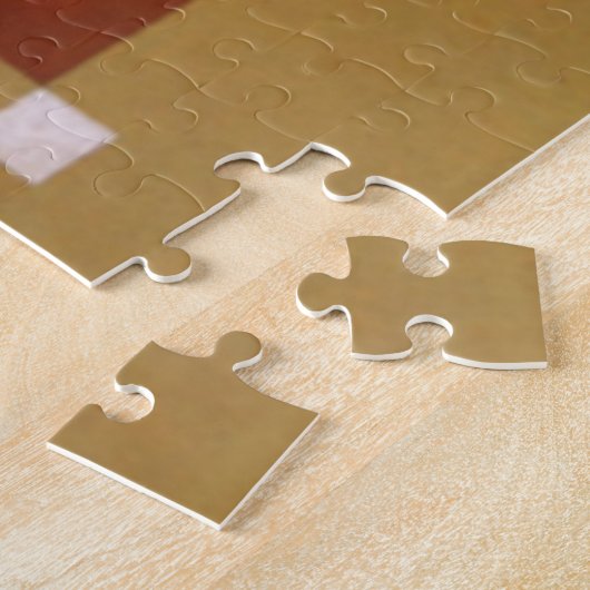 Kandinsky Dertien rechthoeken Abstract schilderen Legpuzzel (Zijkant)