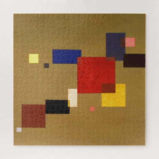 Kandinsky Dertien rechthoeken Abstract schilderen Legpuzzel (Horizontaal)