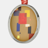 Kandinsky Dertien rechthoeken Abstract schilderen Metalen Ornament (Links)