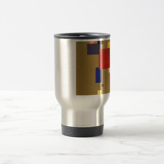 Kandinsky Dertien rechthoeken Abstract schilderen Reisbeker (Center)