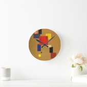 Kandinsky Dertien rechthoeken Abstract schilderen Ronde Klok (Huis)