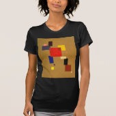 Kandinsky Dertien rechthoeken Abstract schilderen T-shirt (Voorkant)
