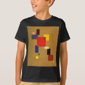 Kandinsky Dertien rechthoeken Abstract schilderen T-shirt (Voorkant)
