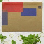 Kandinsky Dertien rechthoeken Abstract schilderen Theedoek (Gevouwen)