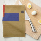 Kandinsky Dertien rechthoeken Abstract schilderen Theedoek (Quarter Fold)