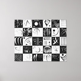 KANDINSKY - DERTIG (Dreißig - Trente) - 1937 - Canvas Afdruk