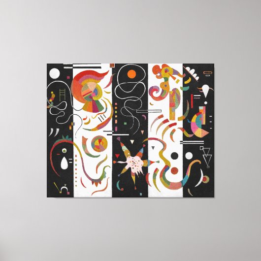 KANDINSKY - DERTIG (Dreißig - Trente) - 1937 - Canvas Afdruk (Voorkant)