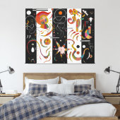 KANDINSKY - DERTIG (Dreißig - Trente) - 1937 - Canvas Afdruk (Insitu (Slaapkamer))