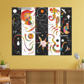 KANDINSKY - DERTIG (Dreißig - Trente) - 1937 - Canvas Afdruk (Insitu (Woonkamer))