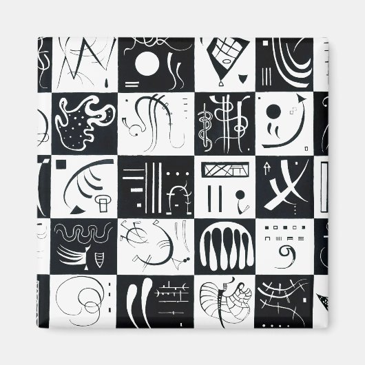 Kandinsky Dertig Magneet (Voorkant)