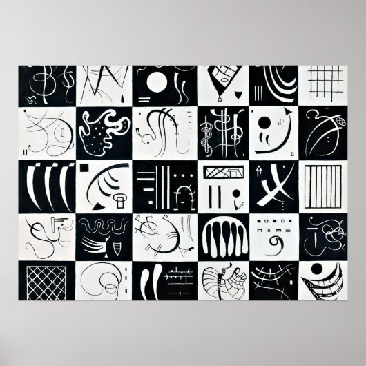 Kandinsky - Dertig Poster (Voorkant)