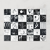 Kandinsky Derty Briefkaart (Voorkant)