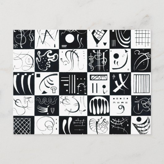 Kandinsky Derty Briefkaart (Voorkant)