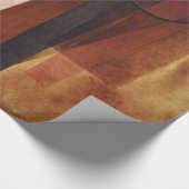 Kandinsky Development in Brown Abstract Painting Cadeaupapier (Hoek)