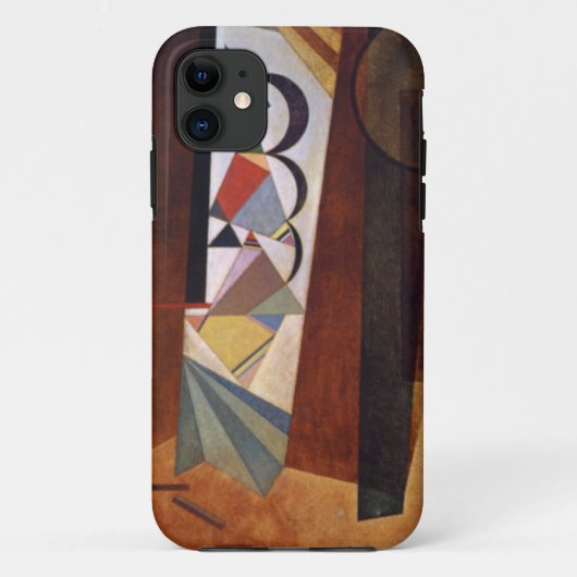 Kandinsky Development in Brown Abstract Painting Case-Mate iPhone Case (Achterkant)
