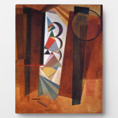 Kandinsky Development in Brown Abstract Painting Fotoplaat (Voorkant)