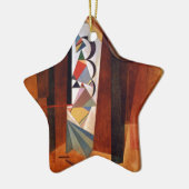 Kandinsky Development in Brown Abstract Painting Keramisch Ornament (Links)