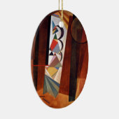 Kandinsky Development in Brown Abstract Painting Keramisch Ornament (Rechts)