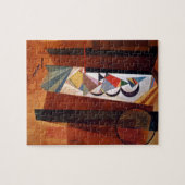 Kandinsky Development in Brown Abstract Painting Legpuzzel (Horizontaal)